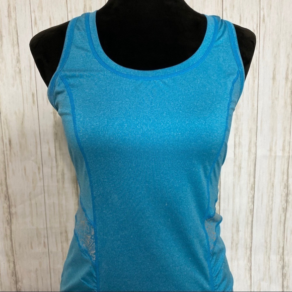 ATHLETA Northern Lights blue reflective tank top size xs - Picture 4 of 9